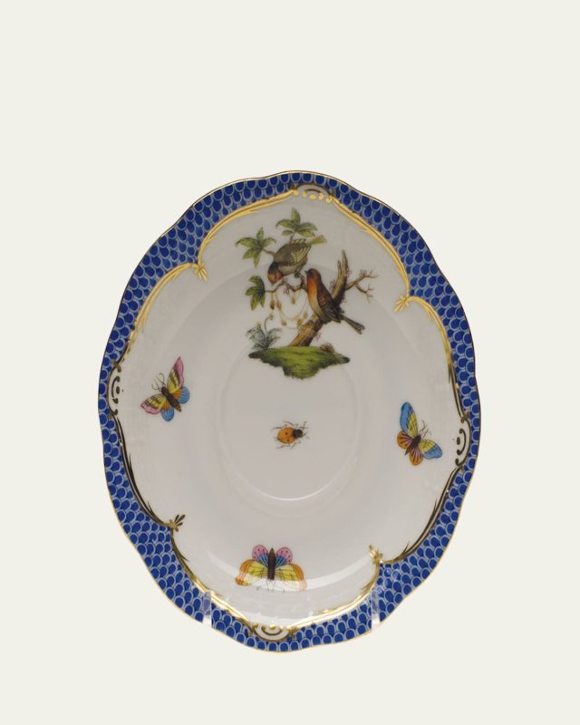 Rothschild Blue Motif 10 Tea Saucer